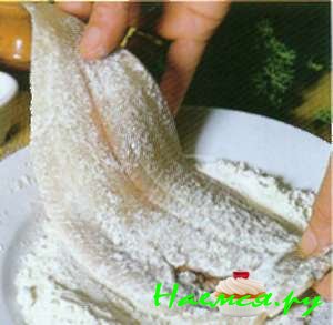 Морской язык, обваленный в муке Морской язык, обваленный в муке