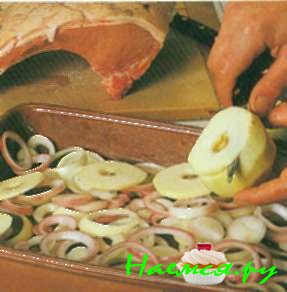 Свиное филе с яблоками и сидром (6 порций) Свиное филе с яблоками и сидром (6 порций)