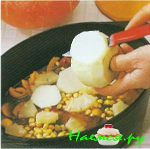 Карбонад по-креольски Карбонад по-креольски