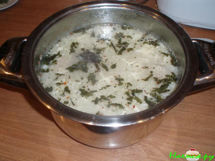 Суп "Кюфта" по-тбилисски