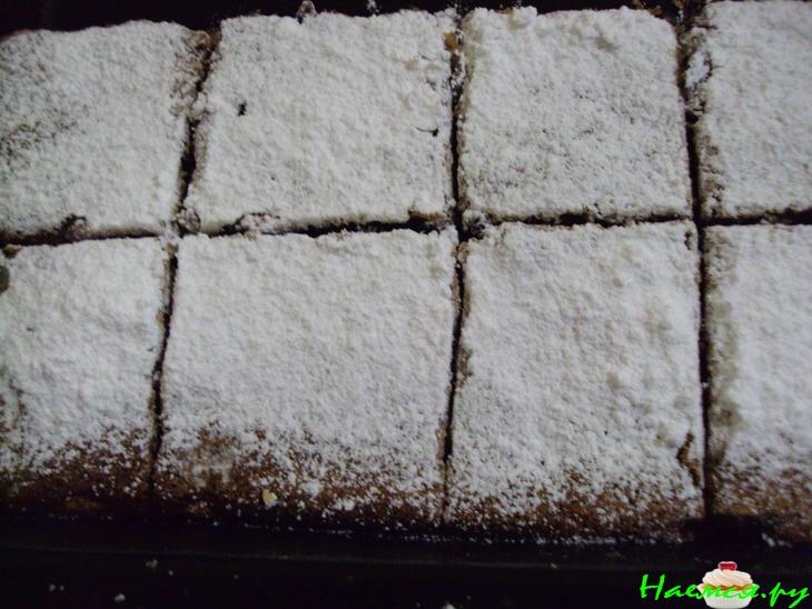 Маковые пирожные с яблоками