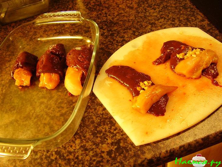 Печеночные рулетики 2