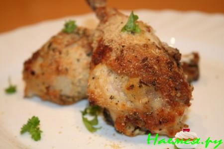 Куриная грудка в сухарях, фаршированная сыром