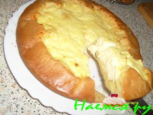 Пирог сырно-творожный