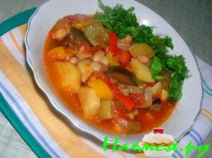 Запеченный суп для соблюдающих пост и не только