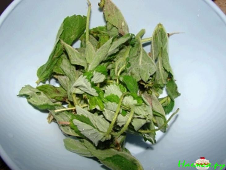 Горячий шоколад с мятой