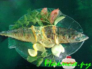 Скумбрия на решетке