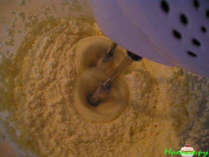 Булочки из заварного теста с творогом