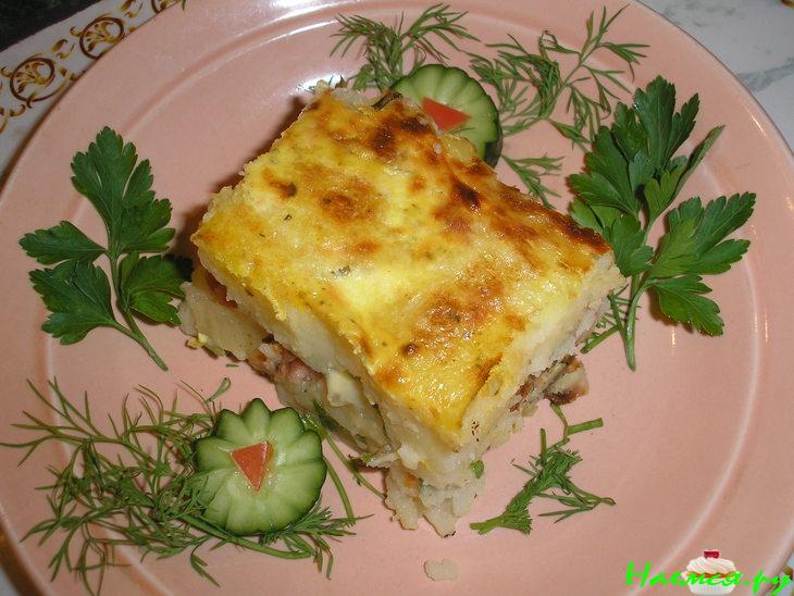 Картофельная запеканка "Остатки сладки" (вариант)