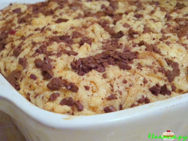 Творожная запеканка-пирог