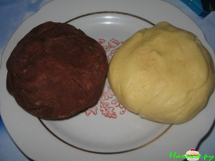 Печенье двухцветная спиралька