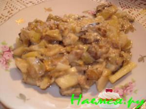 Грибы с картошкой