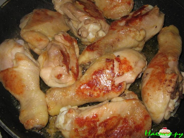 Курица в светлом пиве