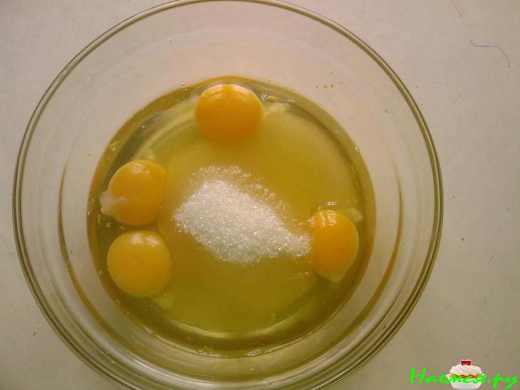 Итальянский пирог с безе и лимонным кремом