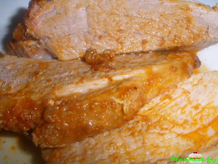 Запеченная свинина с пряностями