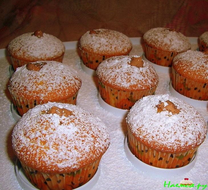 Классические белые маффины Классические белые маффины