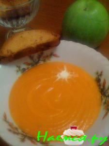 Крем-суп из тыквы с сыром
