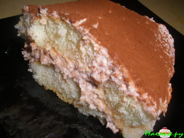 Малиновый тирамису с домашним маскарпоне