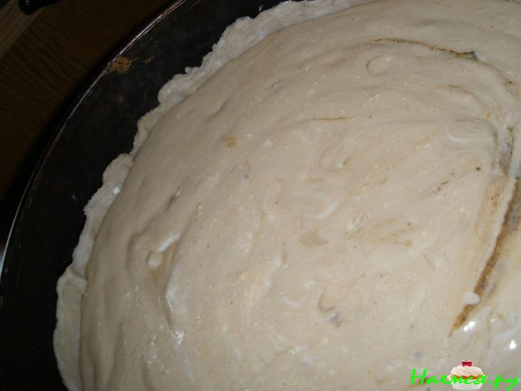 Творожный торт со вкусом кофе