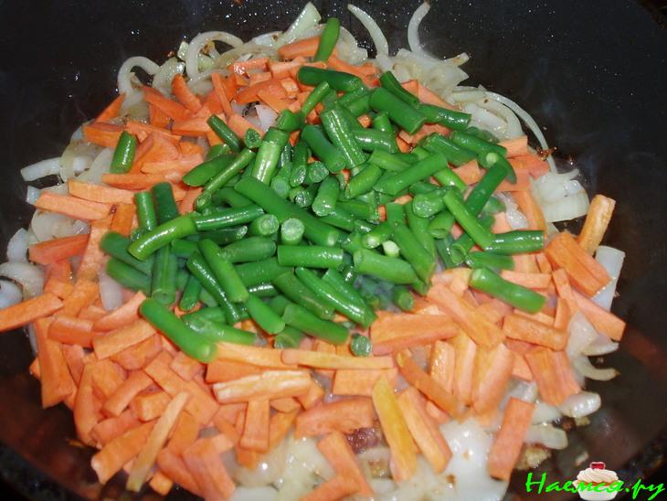 Куриная поджарка с имбирем Куриная поджарка с имбирем