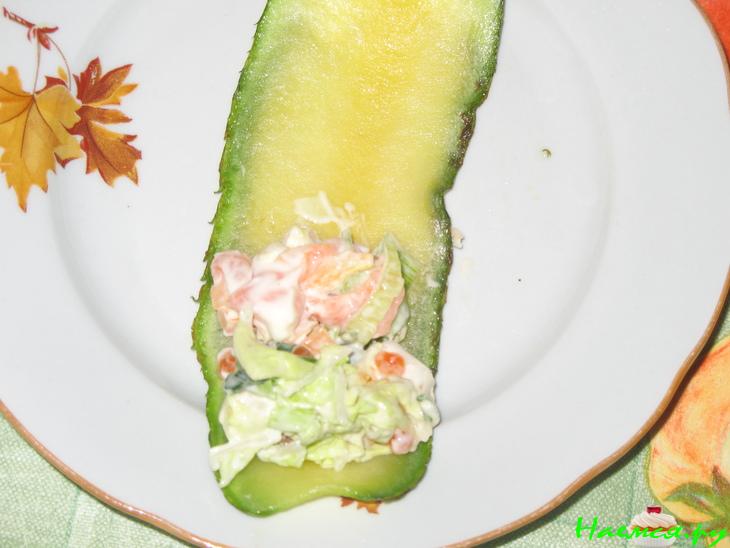 Цуккини с рыбкой