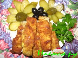 Рыба пикантная с горчицей