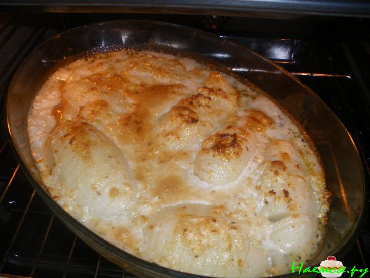 Запеченная картошка с чесноком от жены почтальона