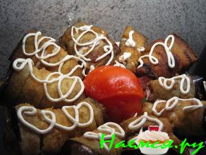 Баклажаны закусочные с творогом