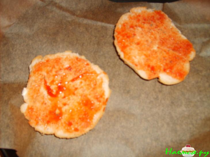 Горячие "пицца-бутерброды"