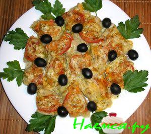 Запеканка из минтая