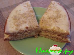 Быстрый медовый тортик