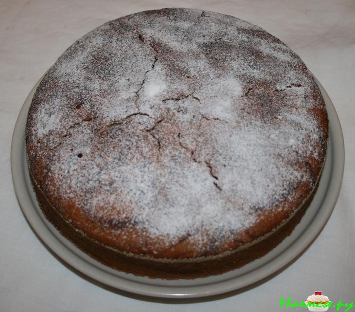 Постный пирог с маком и лимоном Постный пирог с маком и лимоном