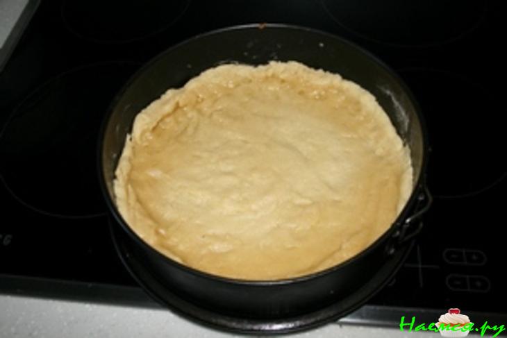 Пирог песочный "Клубника со сливками"