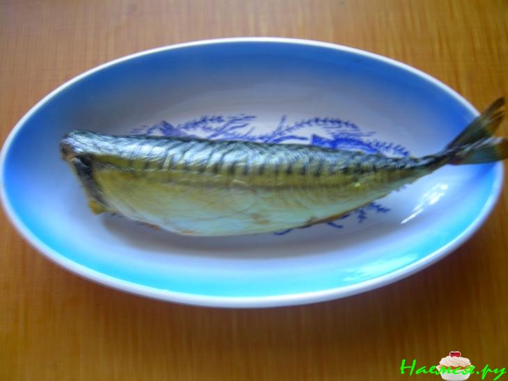 Салат из копченой скумбрии с овощами Салат из копченой скумбрии с овощами