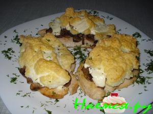 Курица "В снегу"