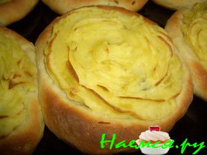 Ватрушки с картофелем и грибами
