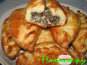 Пирожки из дрожжевого теста без расстойки, из холодильника