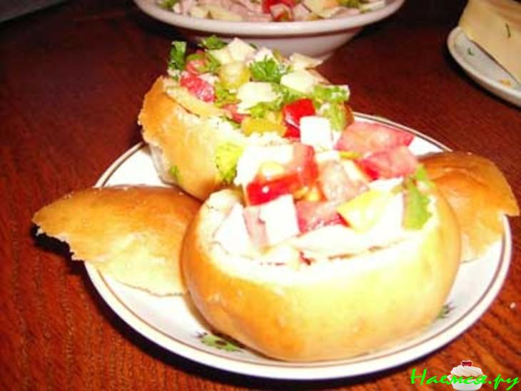 Пицца в "гнeздышке" Пицца в "гнeздышке"