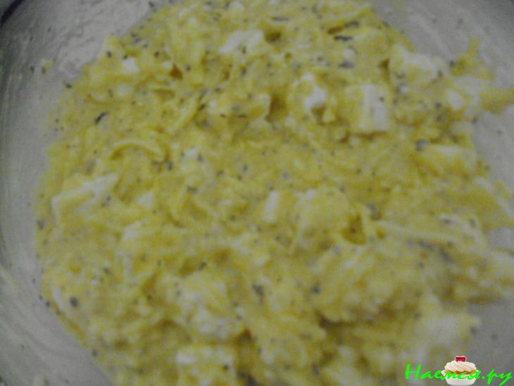 Пирог 'Весенний' с кабачками и сыром