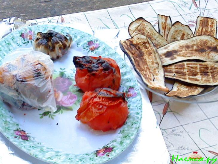 Салат "Овощное Ассорти к шашлыкам" (вариант)