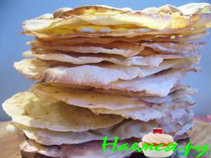 Pane Carasau - тонкие лепешки из Сардинии
