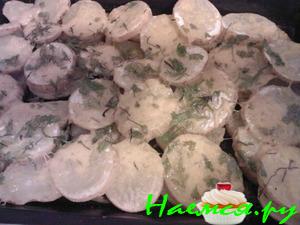 Молодая картошечка с тмином!