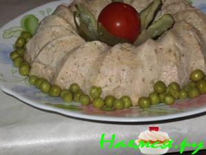 Пудинг рыбный