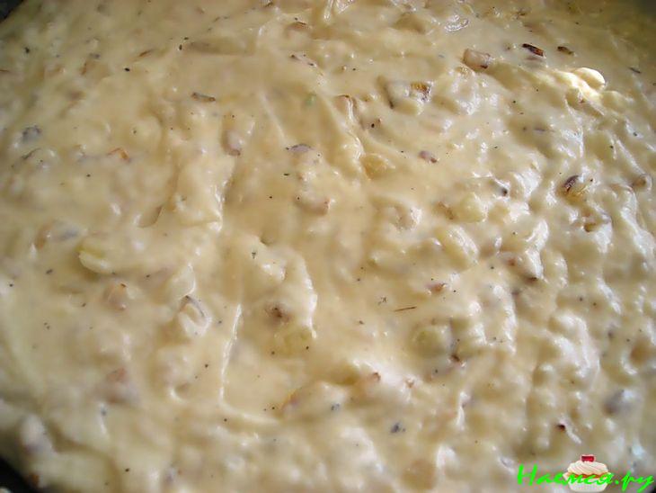 Кролик в сливках с базиликом и сушеными томатами