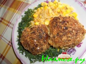 Шарики из говядины с овощами