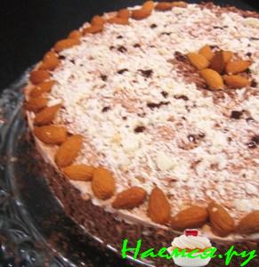 Нежный шоколадный торт (по мотивам)