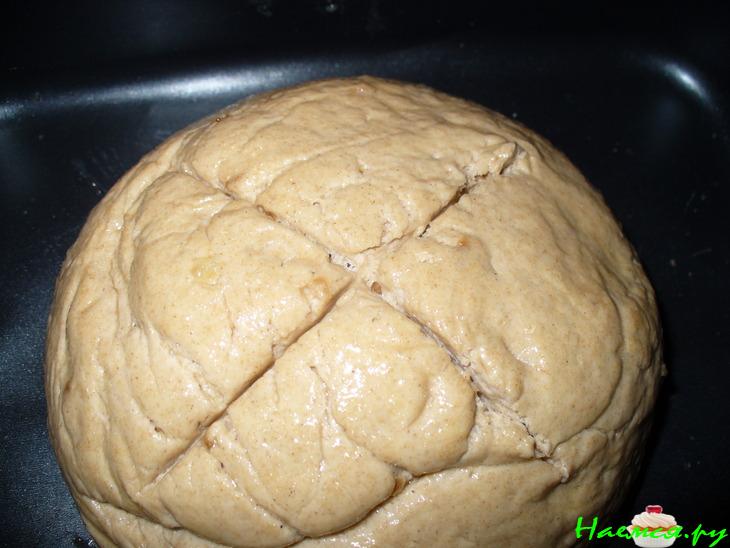 Луковый хлеб на кефире