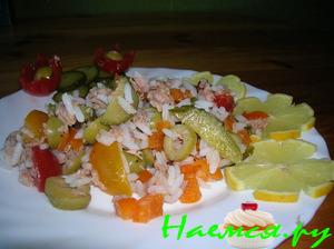 Салатик "без майонеза"