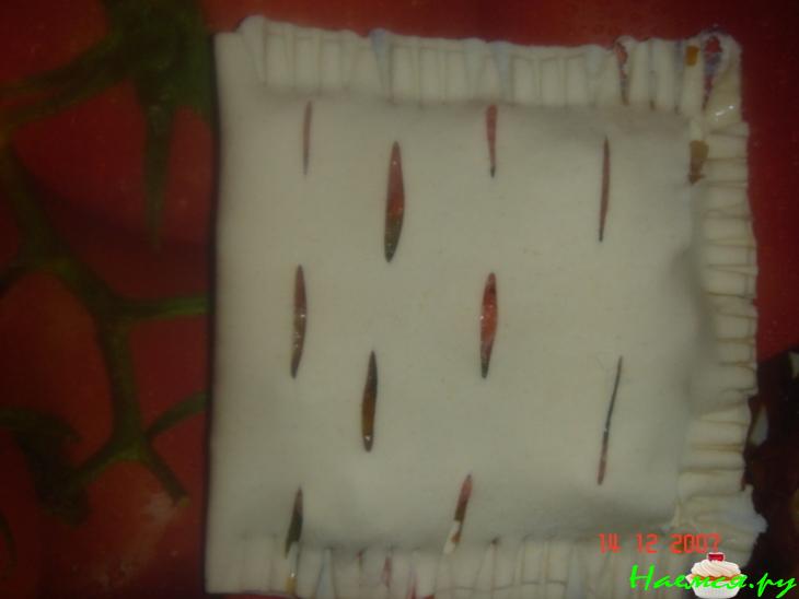 Финский рыбный пирог-расстегай с лососем и овощами