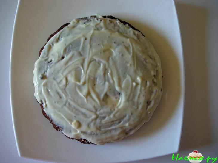 "Белое на черном или черное на белом". Торт